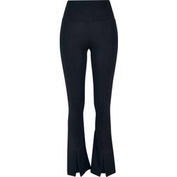 Urban Classics Ladies Organic Stretch Jersey Front Slit Leggings Leggings Dam