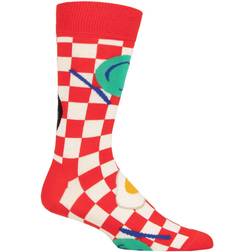 Happy Socks Early Bird Sock - Medium Red