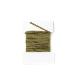 Round Chenille 2mm Olive