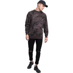 Urban Classics Camo Crewneck burgundy camo