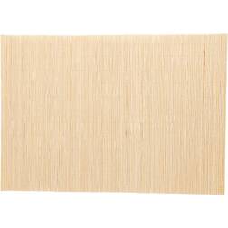 Creativ Company Natte De Bambou 45 x 30 cm Beige 4 Pcs