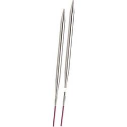 Knitpro Nova Metal Udskiftelige Rundpinde Messing 13cm 6,00mm US10