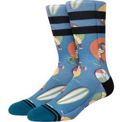 Stance Surfing Monkey Socks - Grey