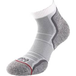 1000 Mile Kvinnor/Ladies Run Ankle Socks White/Grey