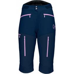 Norrøna Fjørå Flex1 Shorts - Olive Night/Violet Tulle