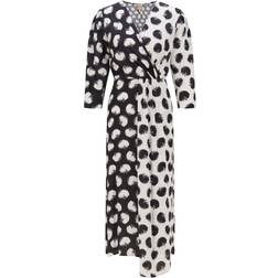 HUGO BOSS Danotta Reverse Print Dress