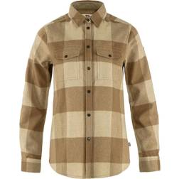 Fjällräven Canada Shirt LS W - Brown/Light Beige