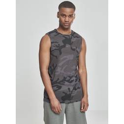 Urban Classics Kamouflage Tank top (Dark Camo, 3XL)