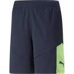 Puma Pantaloncini da Calcio da Uomo - Blu Turchino/Blu Scuro