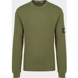 Calvin Klein Slim Waffle Long Sleeve T-shirt