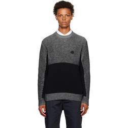 Moncler Wool Sweater Brown