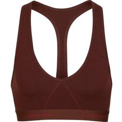 Icebreaker Merino Sprite Racerback Bra - Espresso