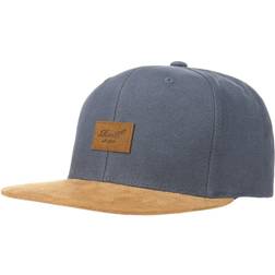 Reell Casquette Suede 6 Panel Snapback - Noir