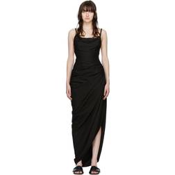 Jacquemus La Robe Saudade Maxi Dress - Black