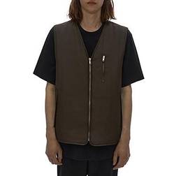 Helmut Lang Padded Vest Wr Micro Juniper