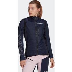 adidas Women's Terrex Primaloft Hybrid Insulation Vest Legend Ink