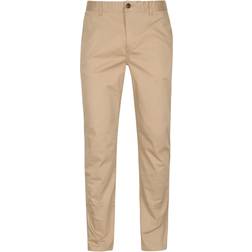 Scotch & Soda Pantalon Droit En Coton Biologique Mélangé Kaki