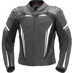 Büse Imola Motorcycle Leather Jacket, black-white