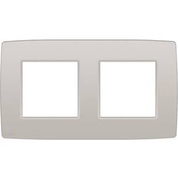 Niko Ramme 2-modul, Original, light grey Ramme