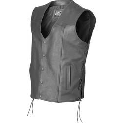 Büse Leather Vest Amarillo Neón 189119