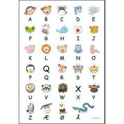 Salling Alphabetet Plakat 21x29.7cm