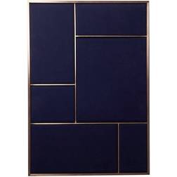 Please Wait to be Seated Nouveau Pin Notice Board 226.1x63.5cm