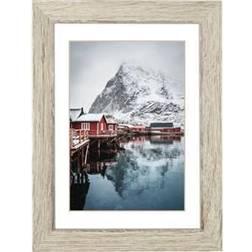 Hama Oslo gray pine 20x30 Wood incl. Passepartout 175943 Ramme