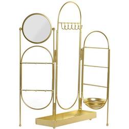 Dkd Home Decor Boöte Bijoux Métal Miroir 46X10,5X51,5 Paravent