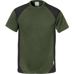 Fristads T-Shirt Militärgr/Sv