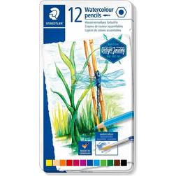 Staedtler Farveblyant Akvarel 12 stk. 100% PEFC