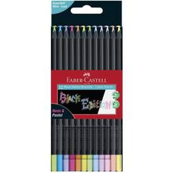 Faber-Castell black edition farveblyanter, neon og pastel