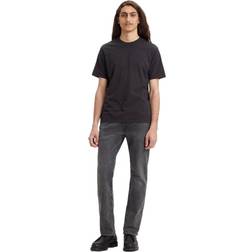Levi's Herr 514 Rak Jeans - Dark Gray Worn In