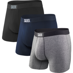 Saxx Vibe Boxer 3er Pack - Schwarz