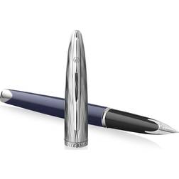 Waterman Carène Metal & Blue CT Fyldepen M