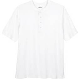 KingSize Men's Big & Tall Shrink-Less Lightweight Henley T-Shirt by KingSize in (Size 8XL) Henley Shirt