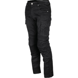 GMS Lizard Cargo Motorcycle Textile Pants, black Woman