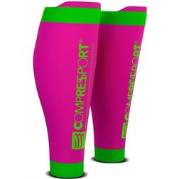 Compressport Mixte R2v2 Manchon de Compression Mollets - Rose