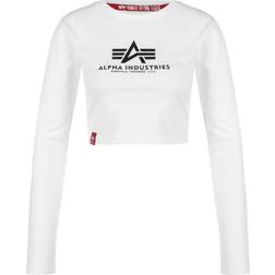 Alpha Industries Basic Crop Long Sleeve Tshirt