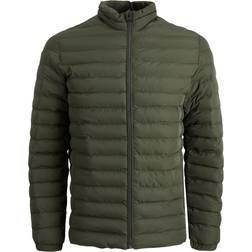 Jack & Jones Quilt Jacket - Green/Raisin