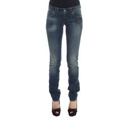 John Galliano Sleek Slim Fit Italian Jeans - Chic Blue
