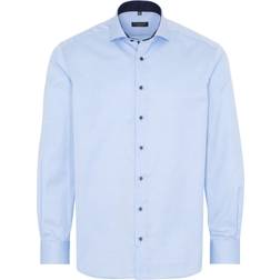 Eterna COMFORT FIT Cover Shirt bleu clair