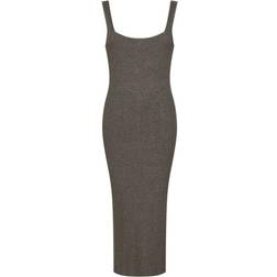 Superdry Womens Textured Knitted Dress Nylon