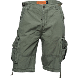 West Coast Choppers Caine Ripstop Cargo Shorts - Verde Oliva