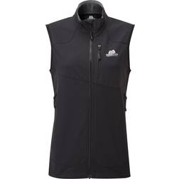 Mountain Equipment Frontier Vest - Softshell Väst - Dam Black