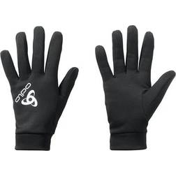 Odlo Guanti Stretchfleece Liner Eco - Nero