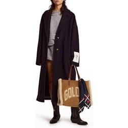 GOLDEN GOOSE Cappotto Lungo in Lana Vergine Monopetto - Female