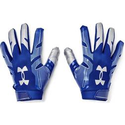 Under Armour F8 Gloves - Royal/Metallic Silver