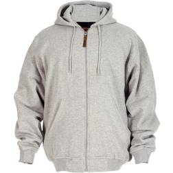 Berne Men's Thermal-Lined Zip-Front Hooded Sweatshirt, SZ102GY