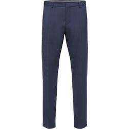 Selected 175 Slim Fit Hose Trousers - Dark Blue