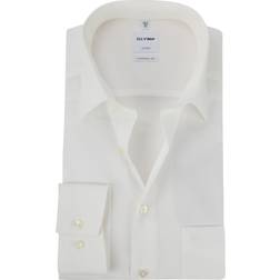 Olymp Luxor CF Shirt Non Iron Ecru Off-White